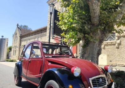 2 CV old french car
